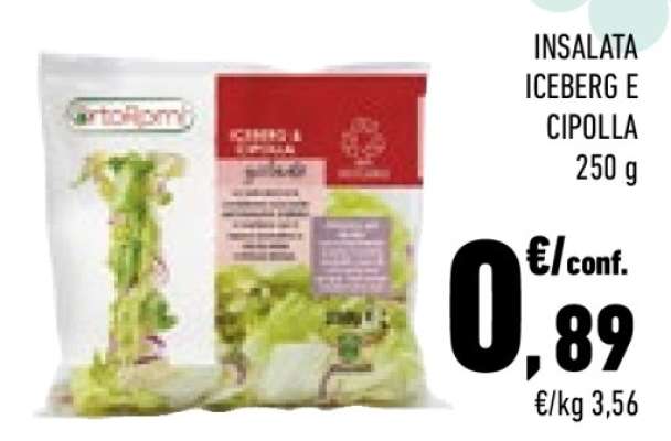 INSALATA ICEBERG E CIPOLLA