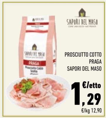 PROSCIUTTO COTTO PRAGA SAPORI DEL MASO