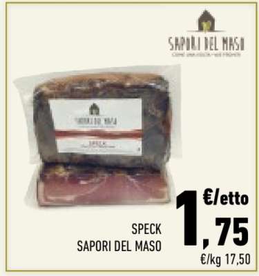 SPECK SAPORI DEL MASO