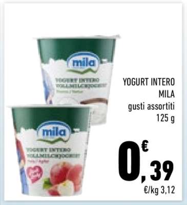 YOGURT INTERO MILA