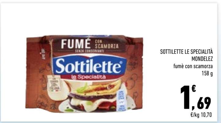 SOTTILETTE LE SPECIALITÀ MONDELEZ
