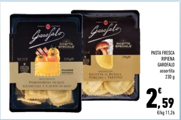PASTA FRESCA RIPIENA GAROFALO assortita