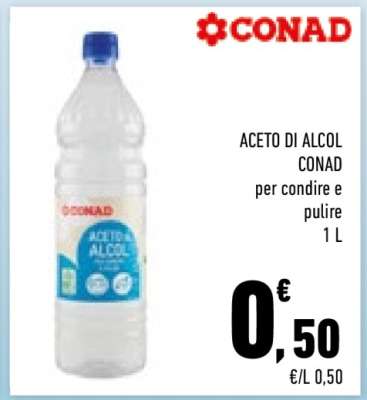 ACETO DI ALCOL CONAD