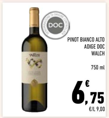 PINOT BIANCO ALTO ADIGE DOC WALCH