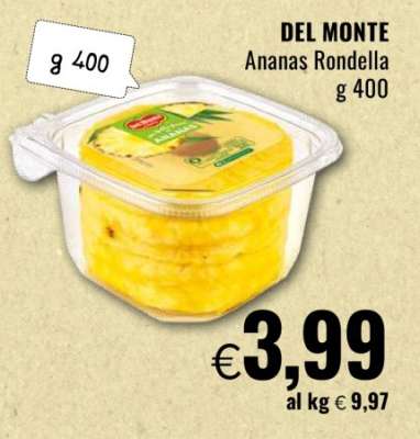 DEL MONTE Ananas Rondella