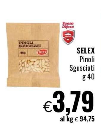 SELEX Pinoli sgusciati
