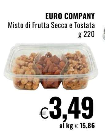 EURO COMPANY Misto di Frutta Secca e Tostata