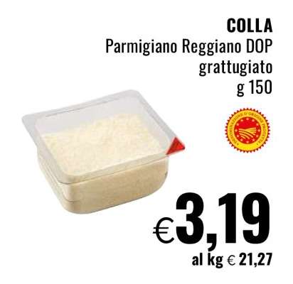 COLLA Parmigiano Reggiano DOP Grattugiato