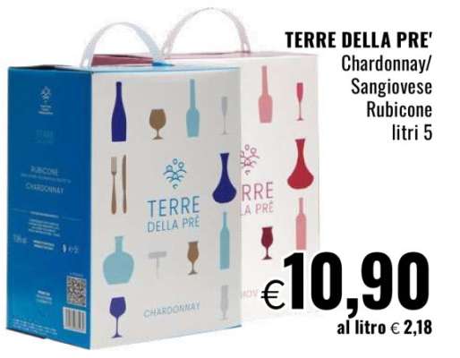 TERRE DELLA PRE’ Chardonnay/Sangiovese Rubicone