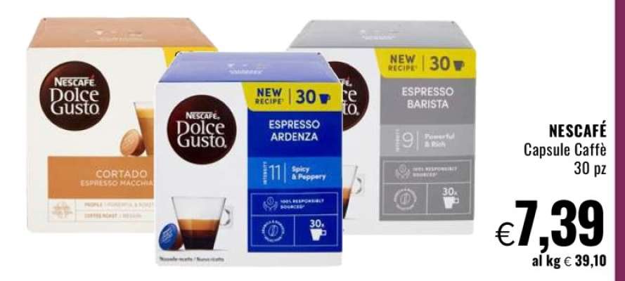 NESCAFÉ Capsule Caffè 30 pz