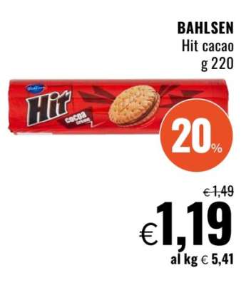 BAHLSEN Hit cacao