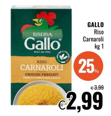GALLO Riso carnaroli