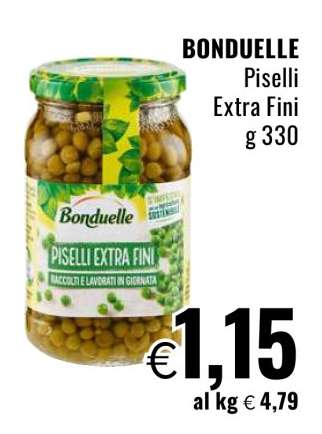 BONDUELLE Piselli Extra Fini