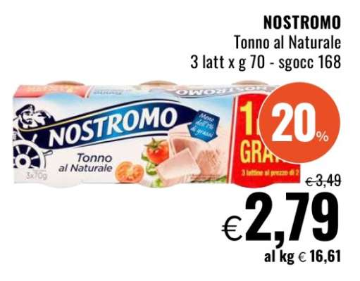Nostromo Tonno al naturale