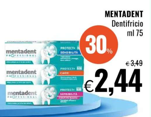 Mentadent Dentifricio