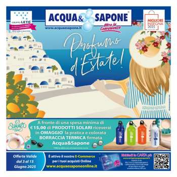 Volantino Acqua & Sapone - 3/6/2025 - 15/6/2025.
