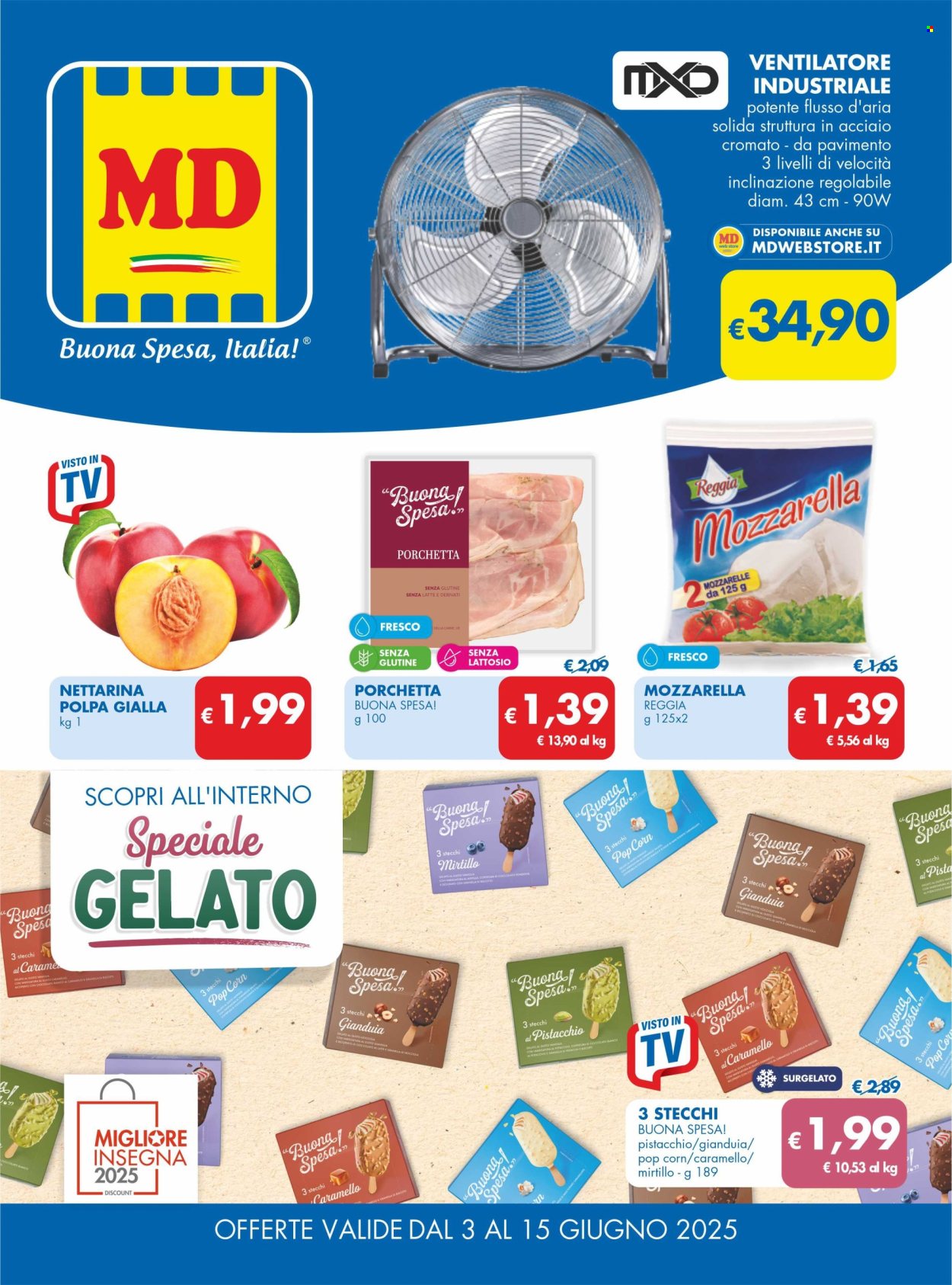 Volantino MD Discount - 3/6/2025 - 15/6/2025. Pagina 1