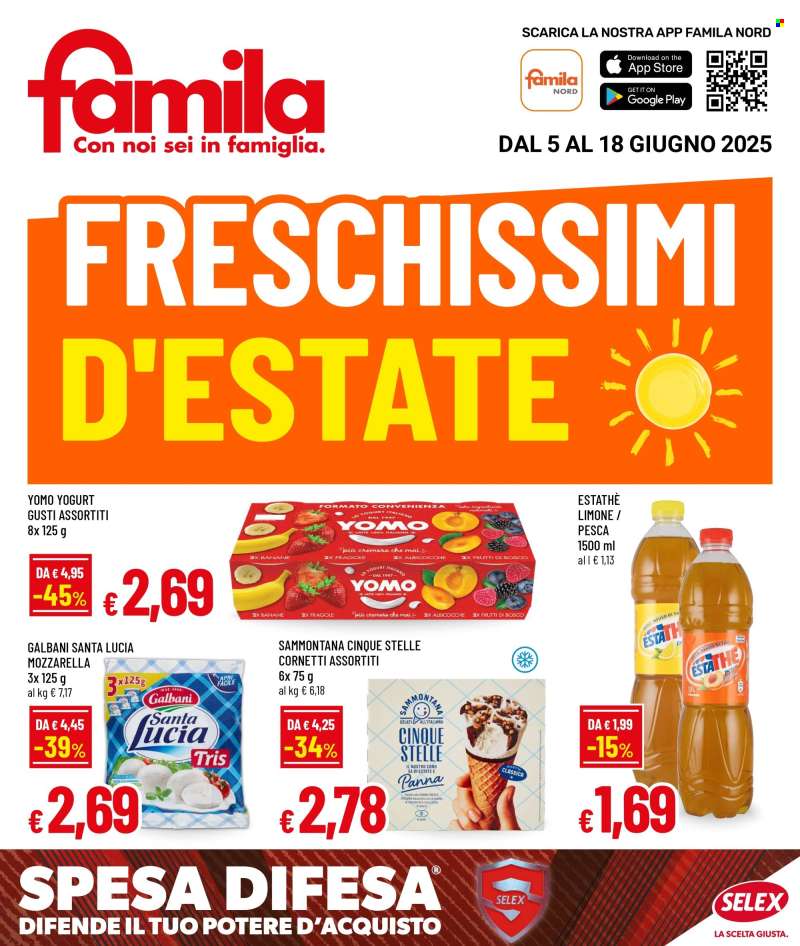 Volantino Famila - 5/6/2025 - 18/6/2025.