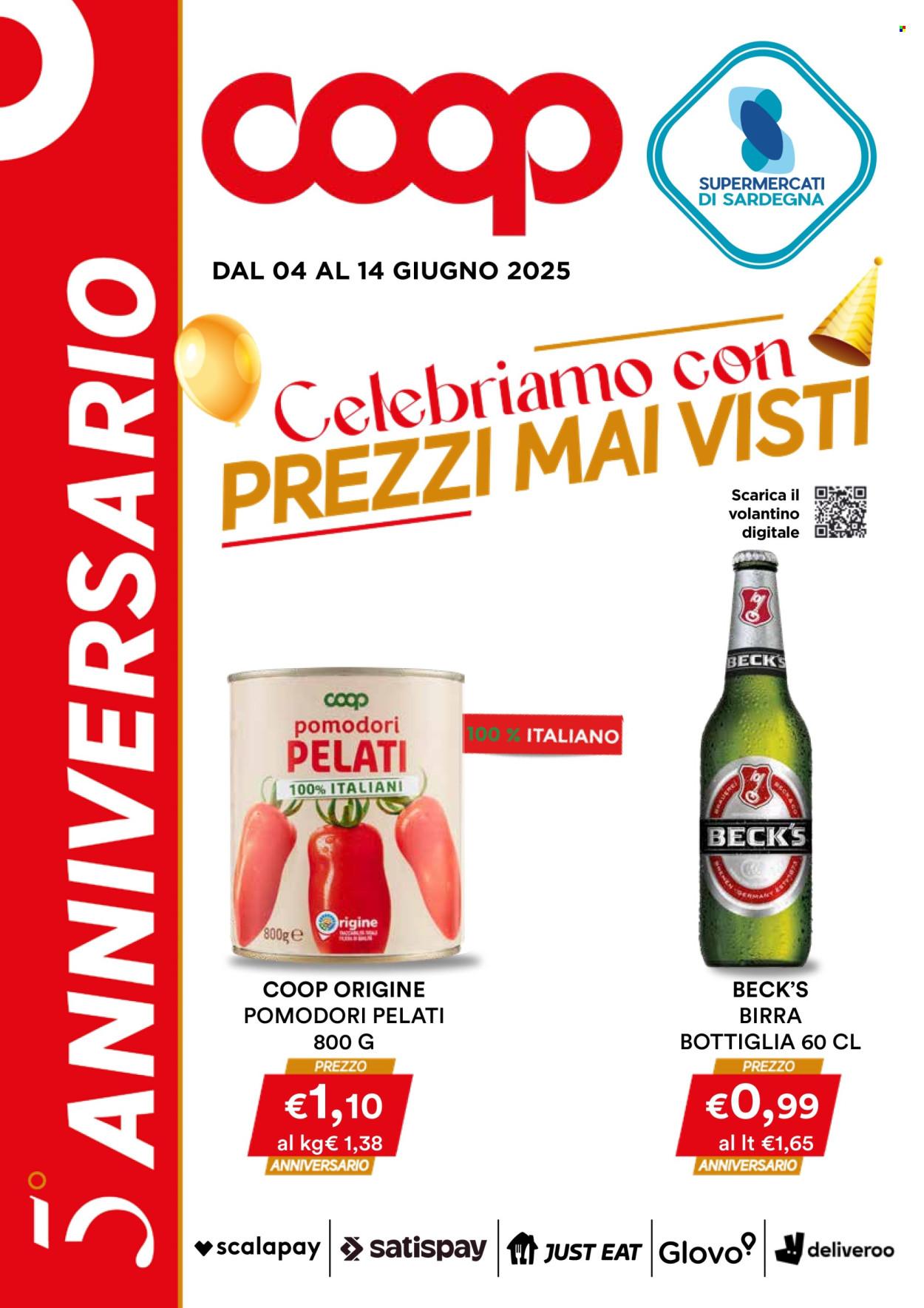Volantino Coop - 4/6/2025 - 14/6/2025. Pagina 1