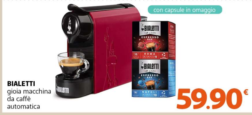 BIALETTI gioia macchina da caffè automatica