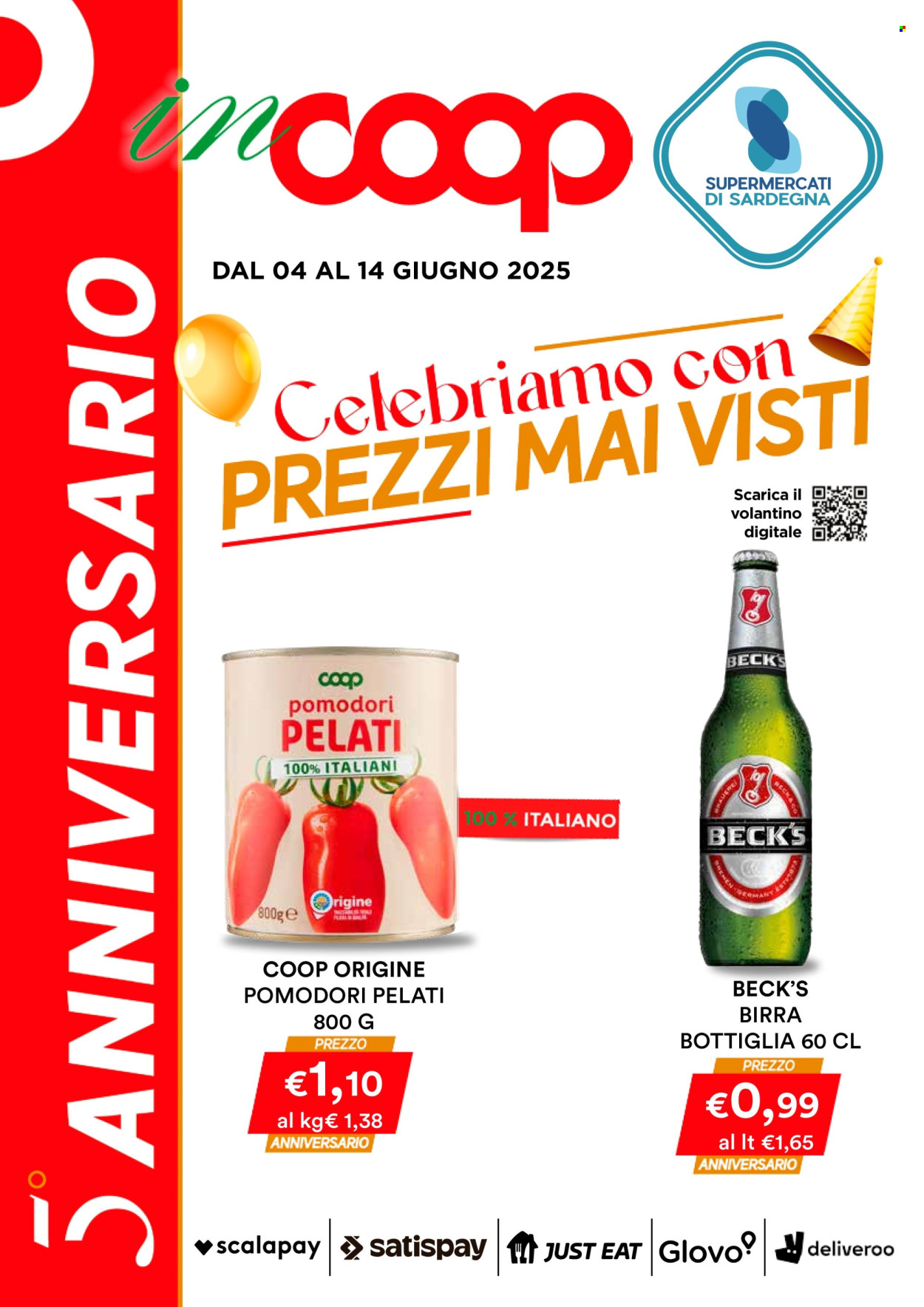 Volantino Coop - 4/6/2025 - 14/6/2025. Pagina 1