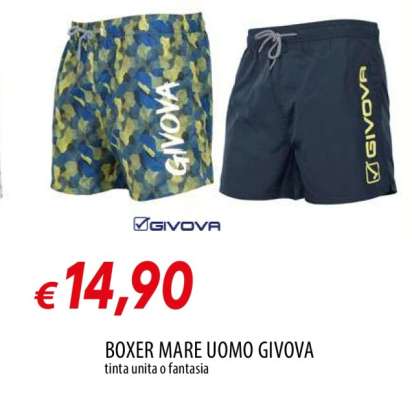 BOXER MARE UOMO GIVOVA