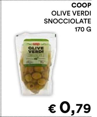COOP Olive Verdi Snocciolate
