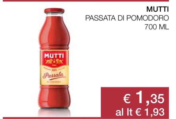 MUTTI passata di pomodoro