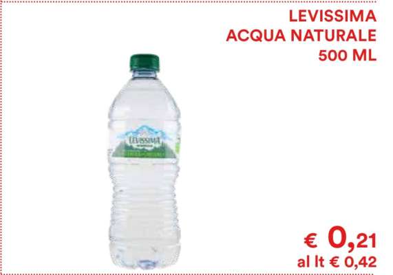 LEVISSIMA ACQUA NATURALE