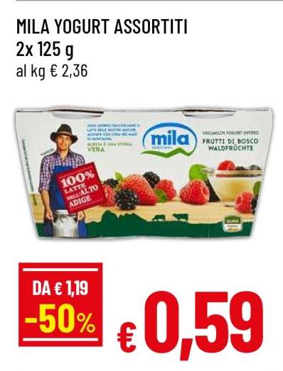 MILA YOGURT ASSORTITI