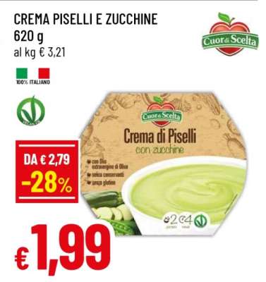 CREMA PISELLI E ZUCCHINE