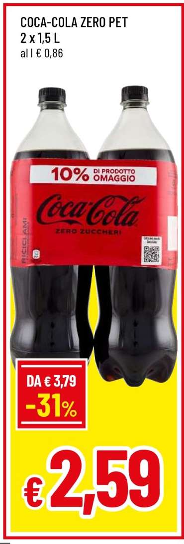 COCA-COLA ZERO PET