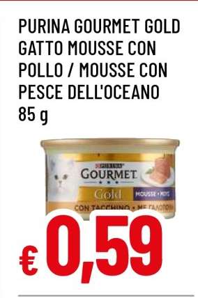 PURINA GOURMET GOLD GATTO MOUSSE