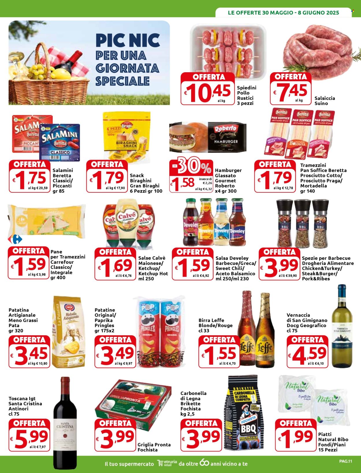 Volantino Carrefour - 30/5/2025 - 8/6/2025. Pagina 11