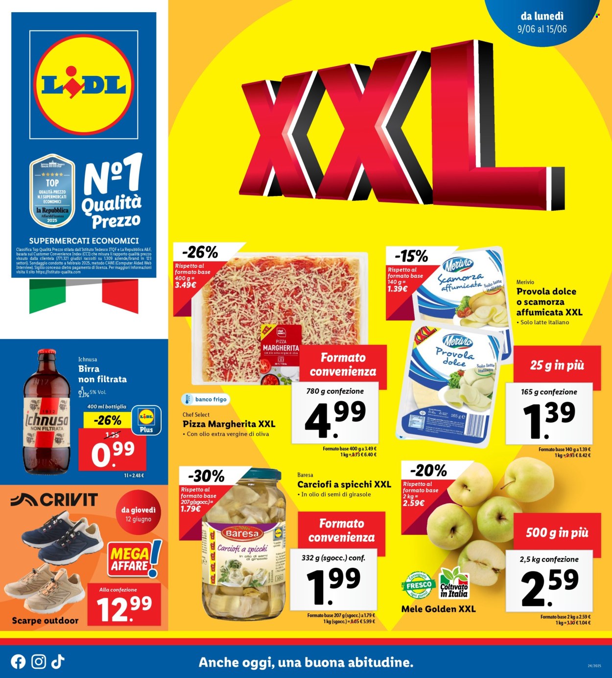 Volantino Lidl - 9/6/2025 - 15/6/2025. Pagina 1