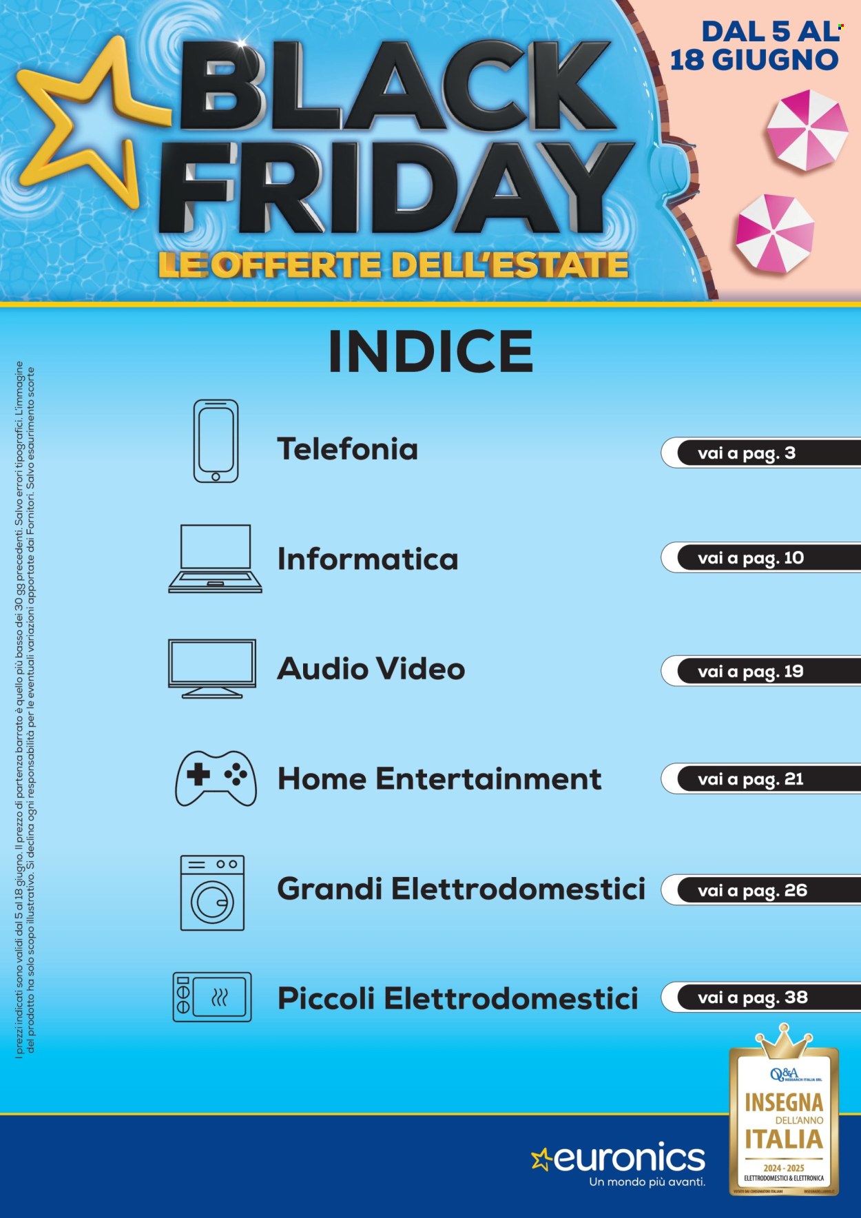 Volantino Euronics - 5/6/2025 - 18/6/2025. Pagina 2