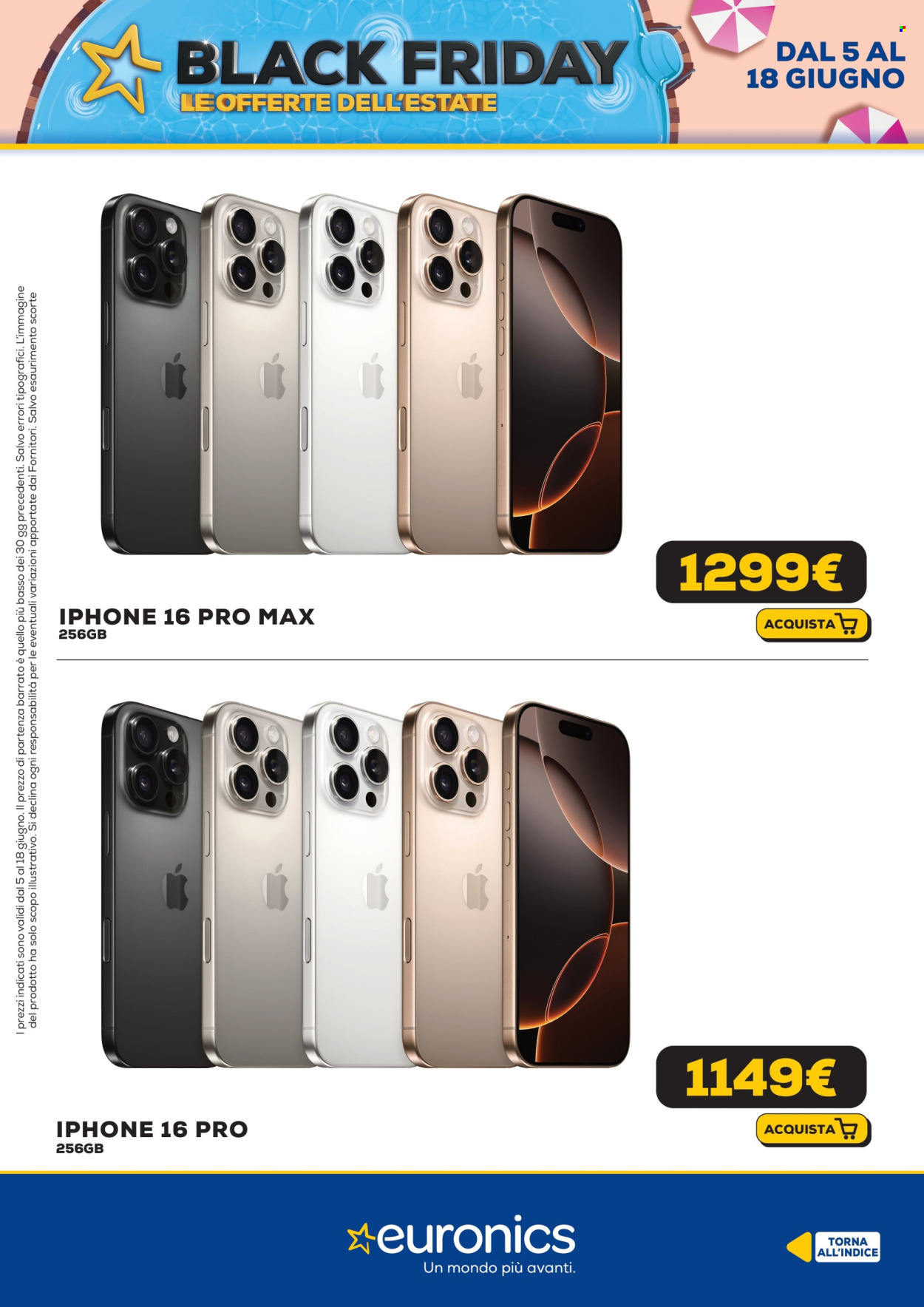 Volantino Euronics - 5/6/2025 - 18/6/2025. Pagina 3
