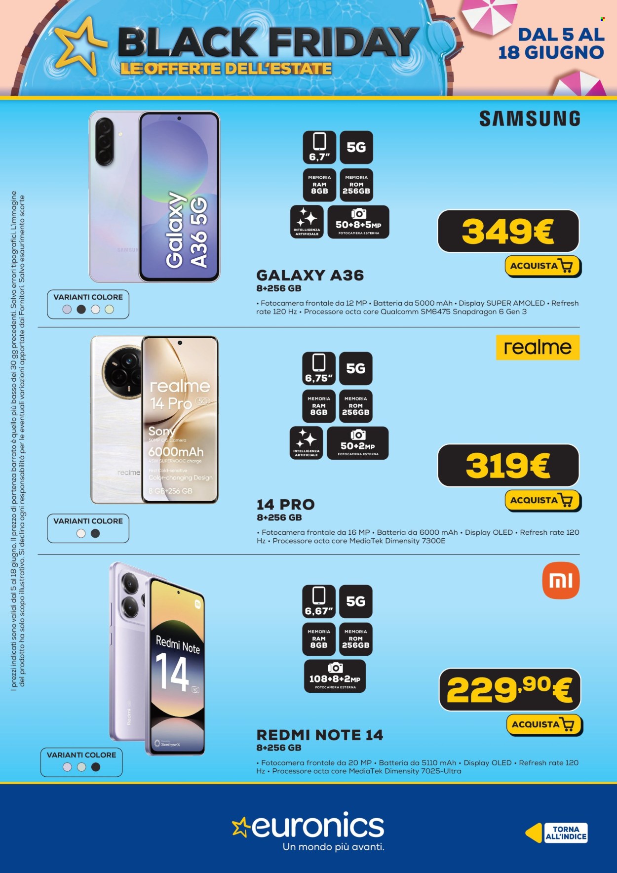Volantino Euronics - 5/6/2025 - 18/6/2025. Pagina 8