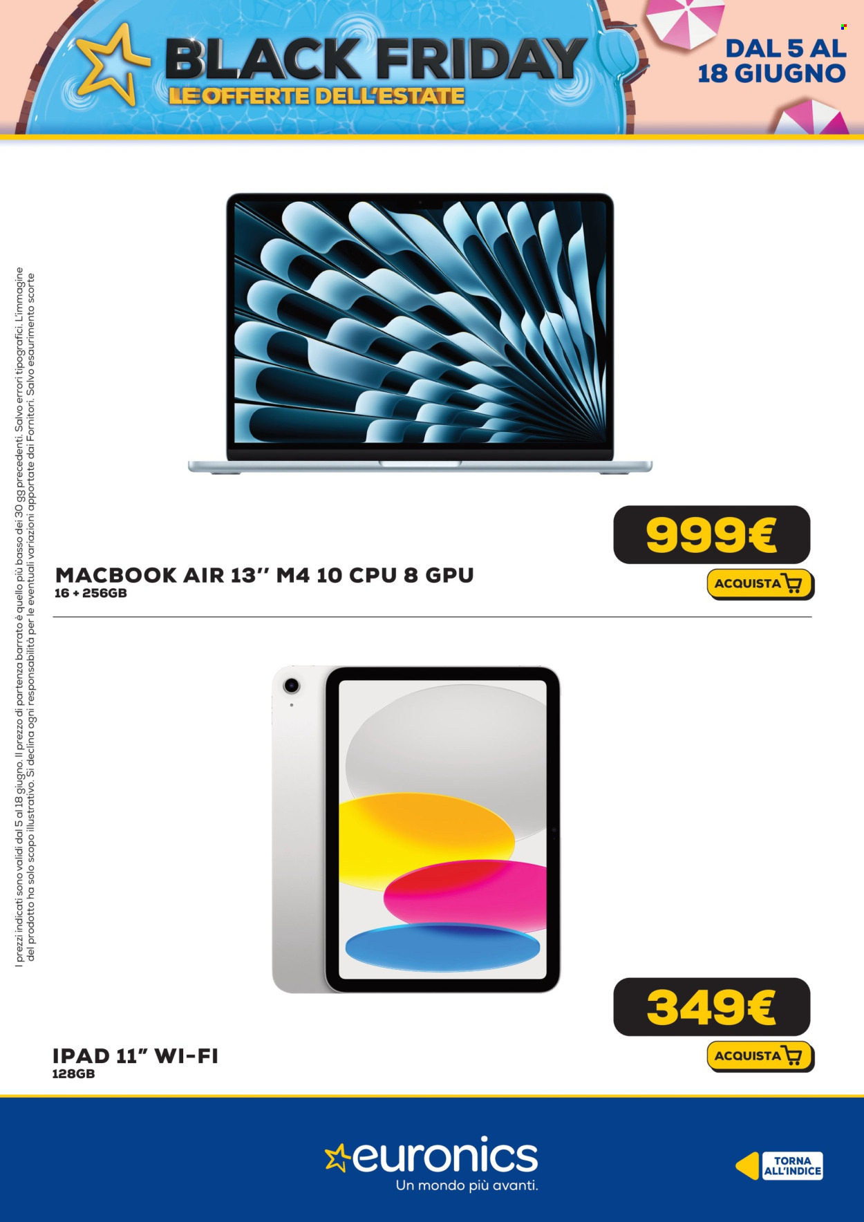Volantino Euronics - 5/6/2025 - 18/6/2025. Pagina 10