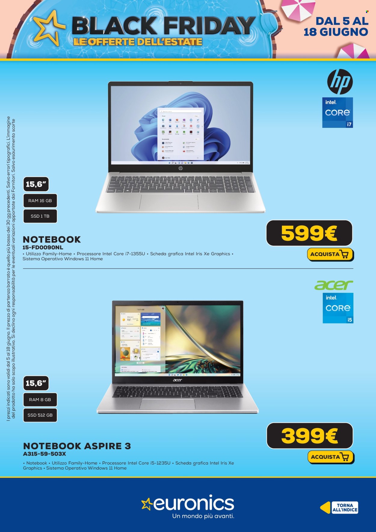 Volantino Euronics - 5/6/2025 - 18/6/2025. Pagina 15