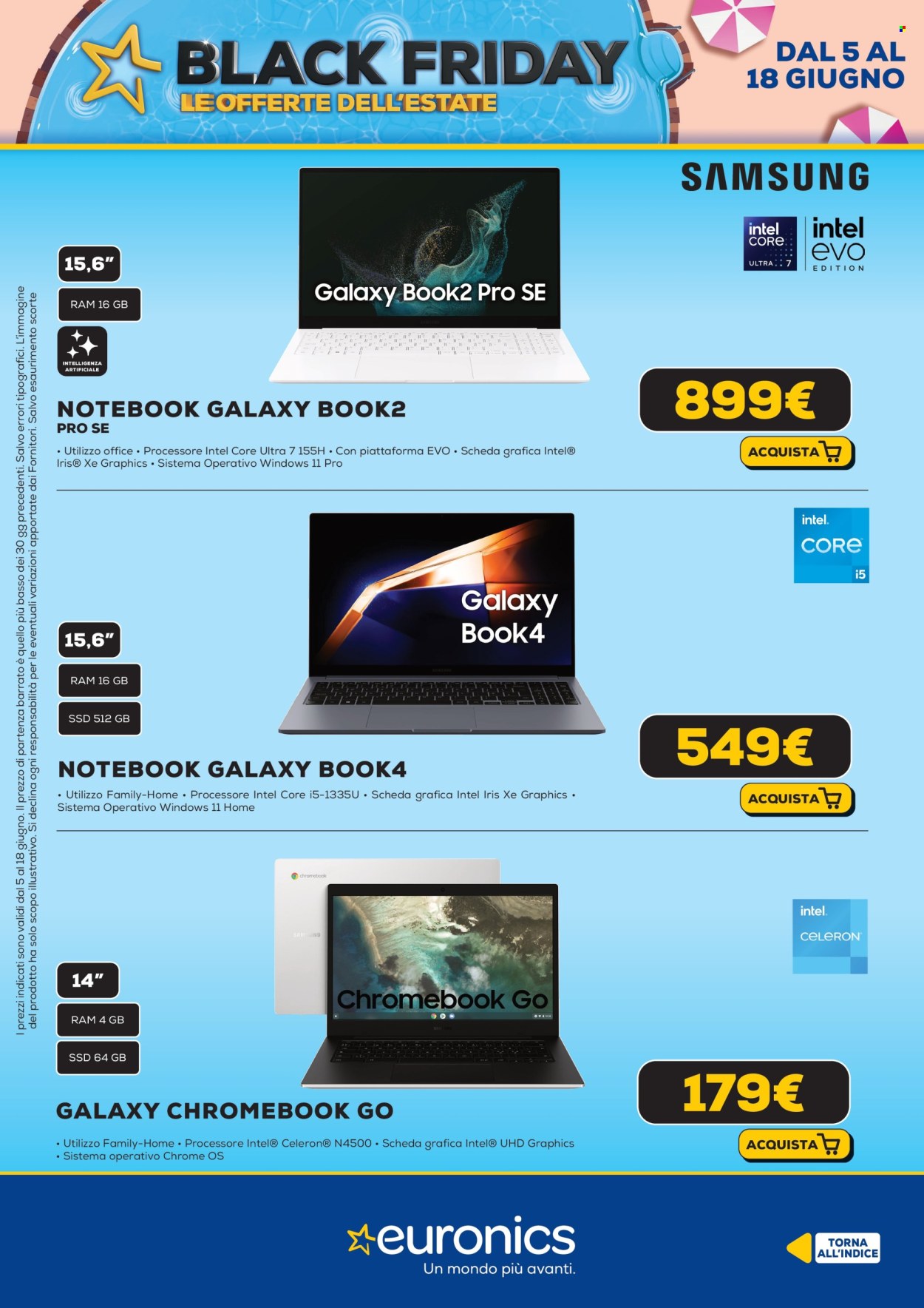 Volantino Euronics - 5/6/2025 - 18/6/2025. Pagina 16
