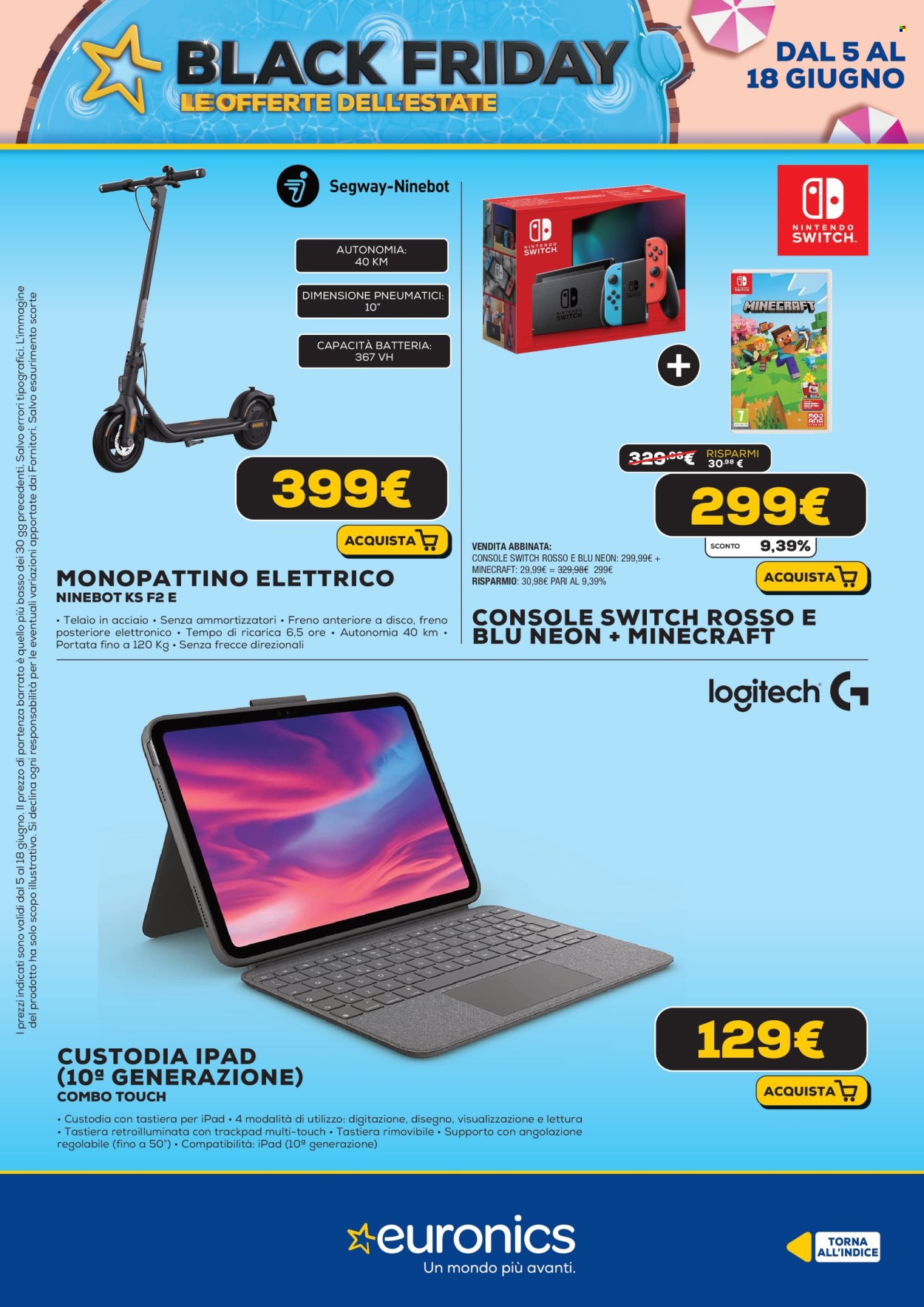 Volantino Euronics - 5/6/2025 - 18/6/2025. Pagina 19