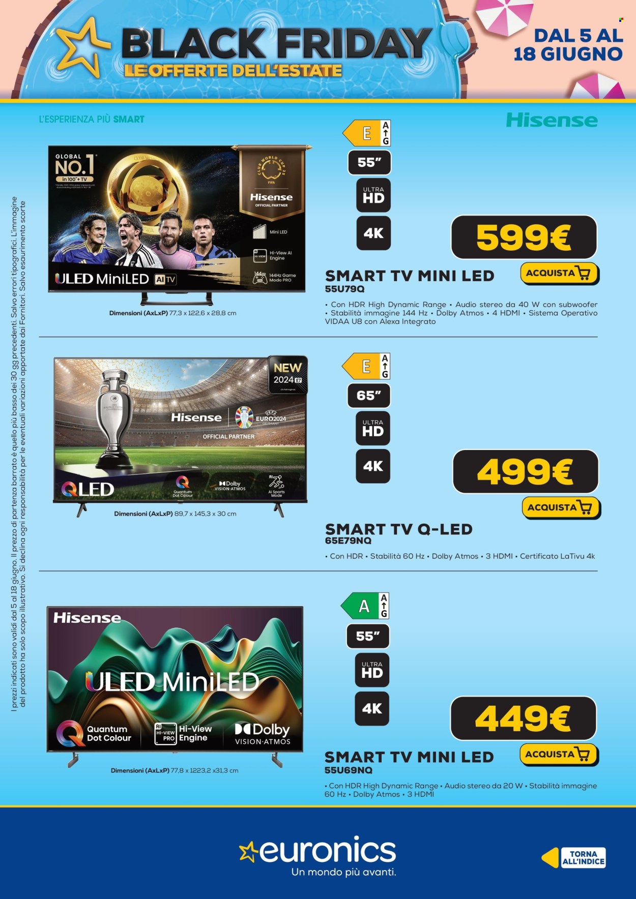 Volantino Euronics - 5/6/2025 - 18/6/2025. Pagina 21
