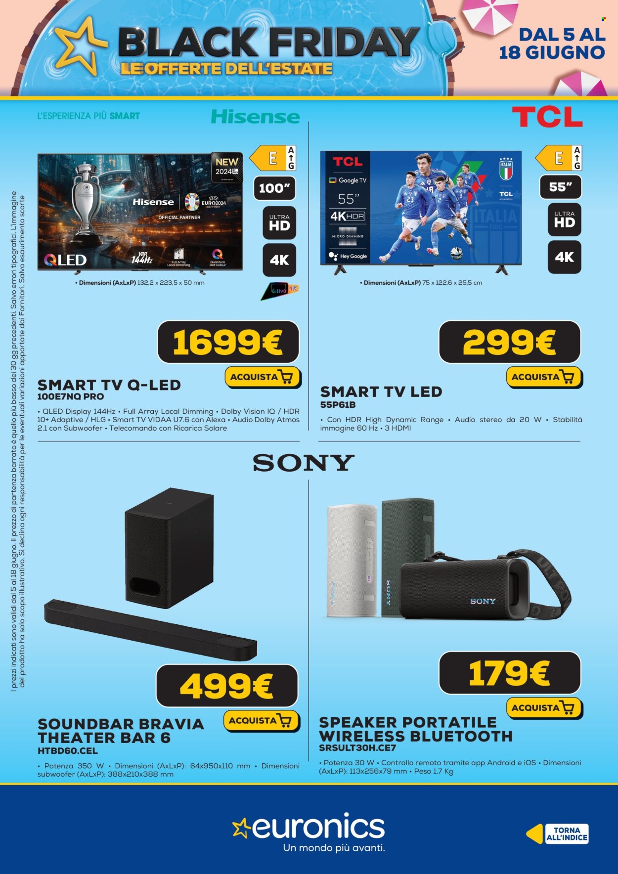Volantino Euronics - 5/6/2025 - 18/6/2025. Pagina 22