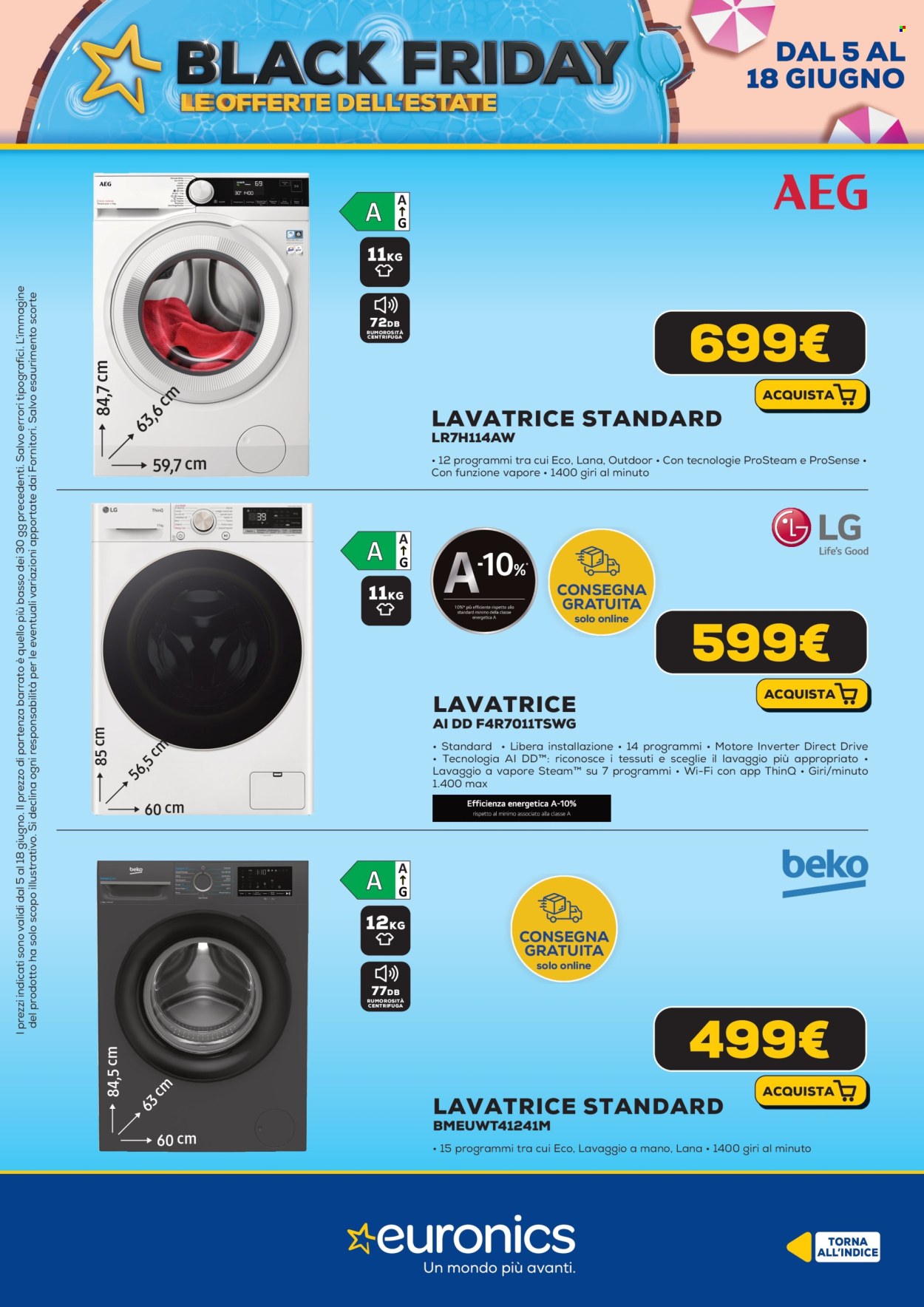 Volantino Euronics - 5/6/2025 - 18/6/2025. Pagina 27