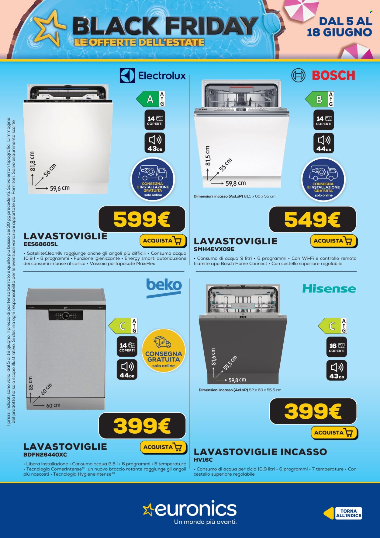 Volantino Euronics - 5/6/2025 - 18/6/2025. Pagina 33