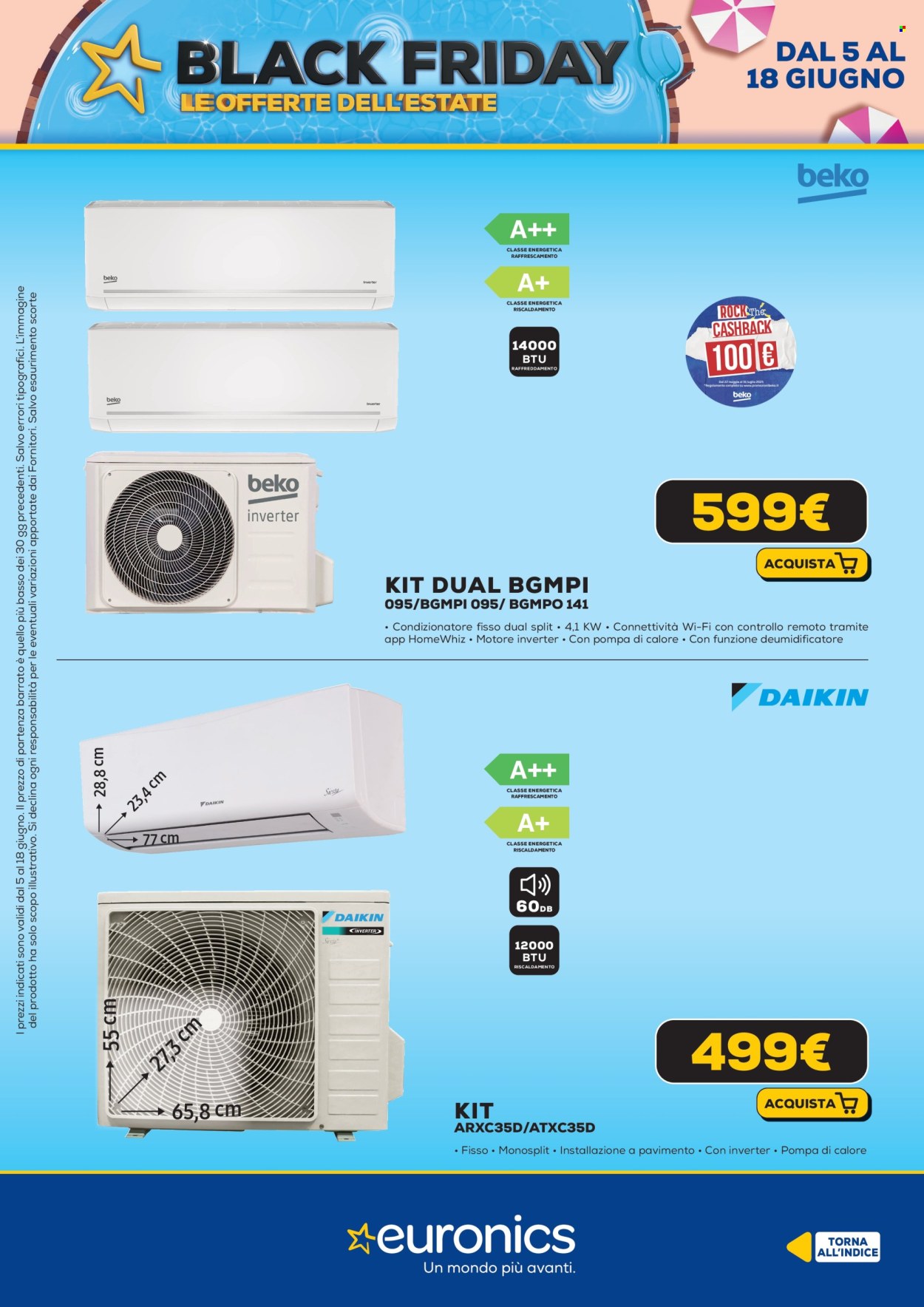 Volantino Euronics - 5/6/2025 - 18/6/2025. Pagina 37