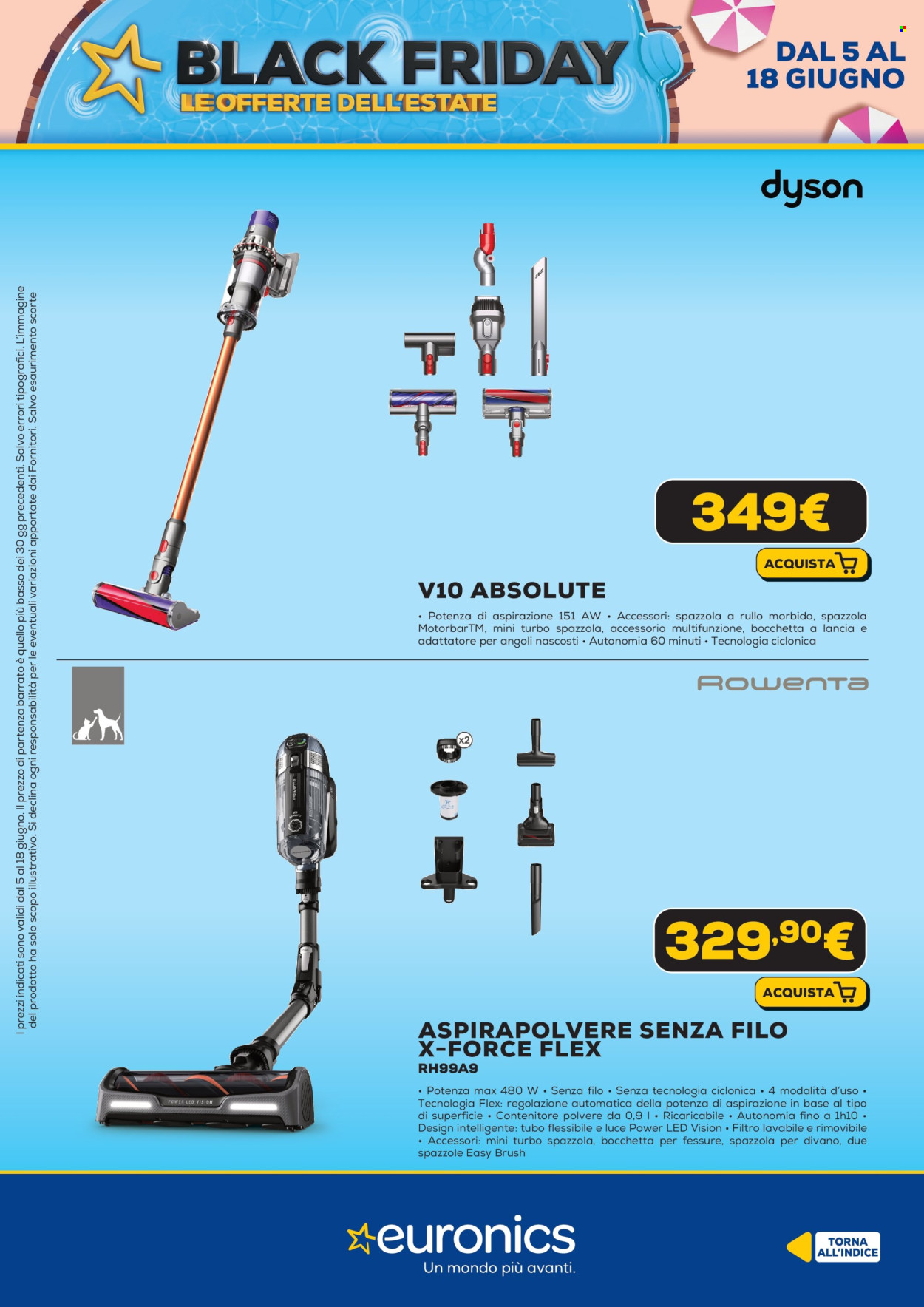 Volantino Euronics - 5/6/2025 - 18/6/2025. Pagina 38