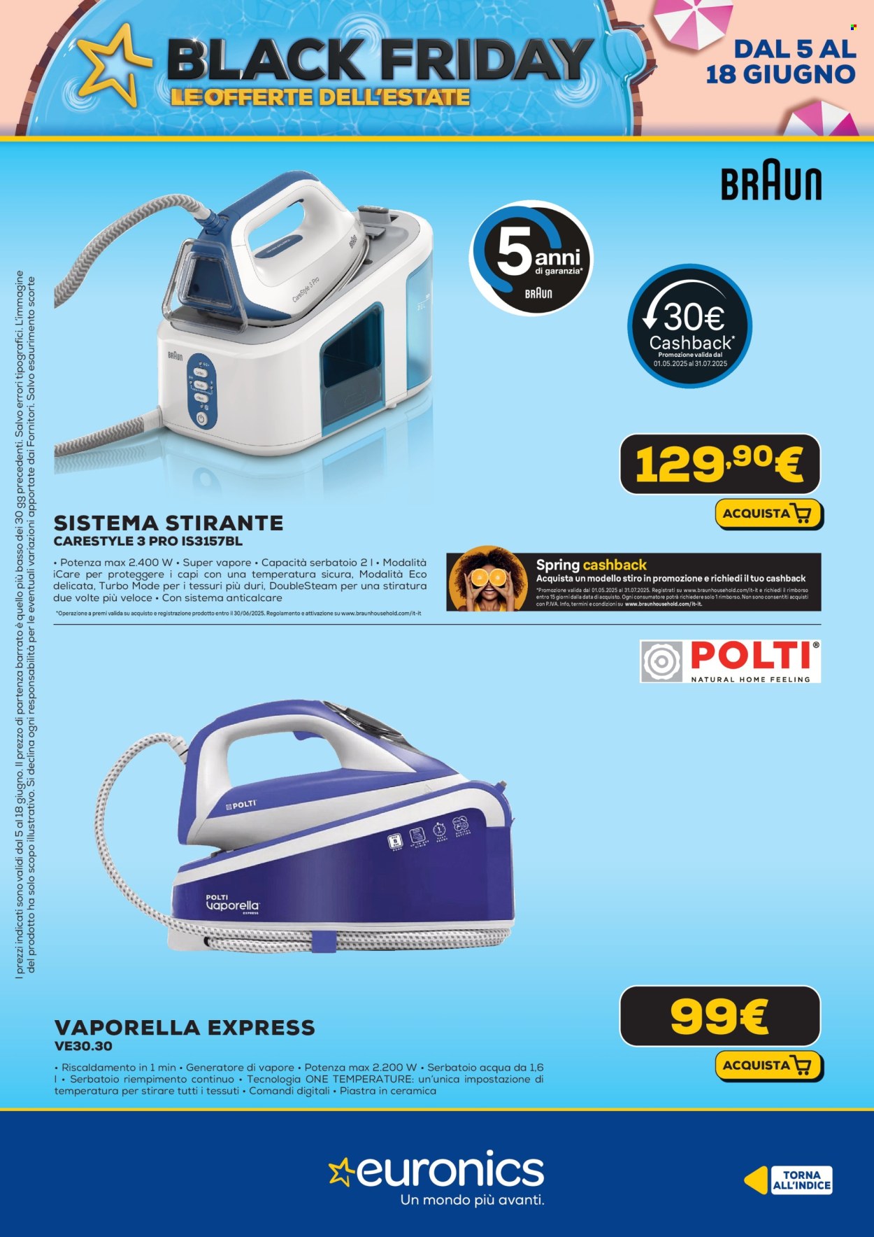 Volantino Euronics - 5/6/2025 - 18/6/2025. Pagina 42