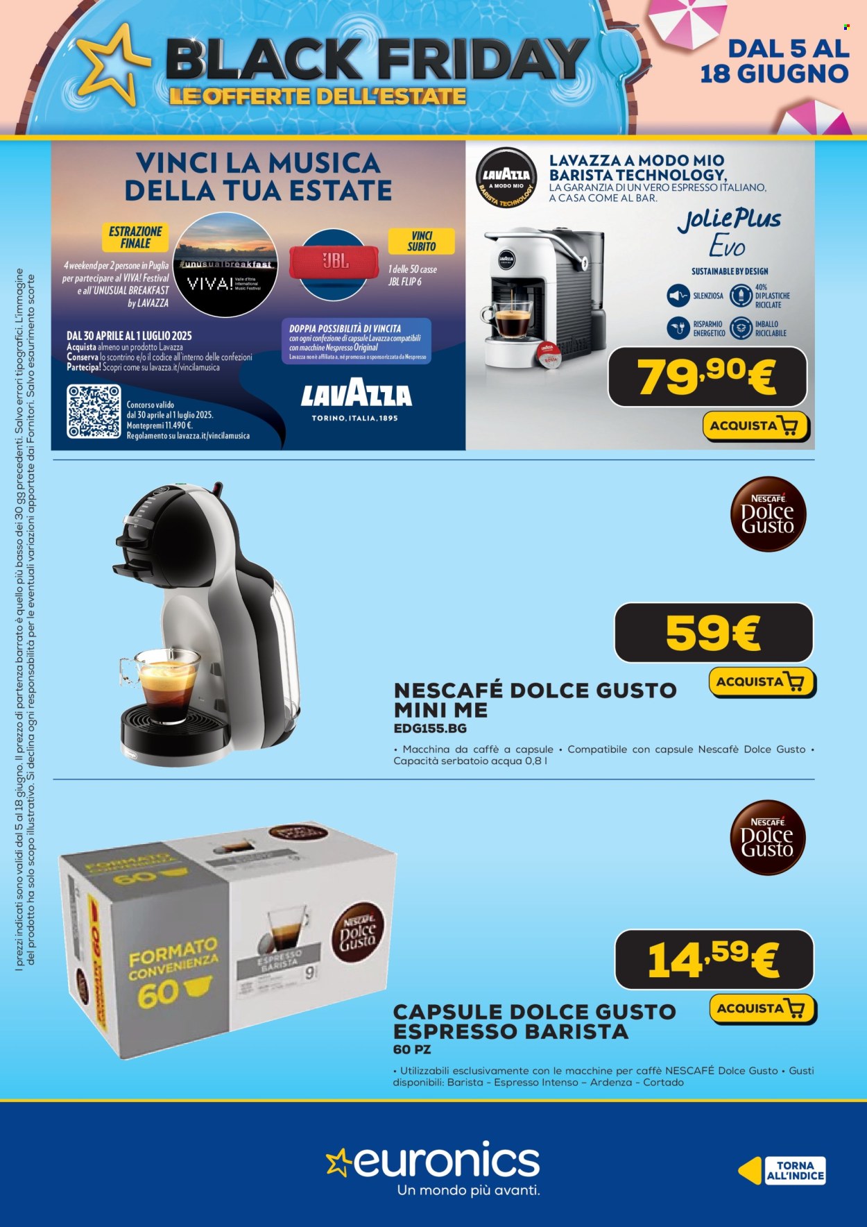 Volantino Euronics - 5/6/2025 - 18/6/2025. Pagina 46